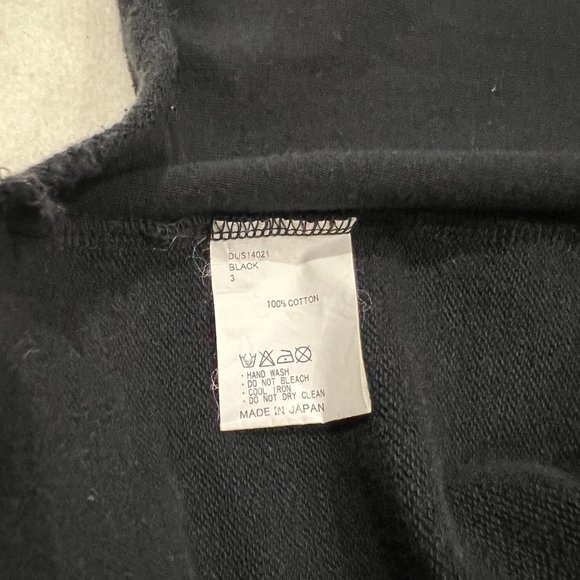 Dressedundressed Thick Waxed Feel Cotton Like Oversize Shirt - Japan - Picture 5 of 5